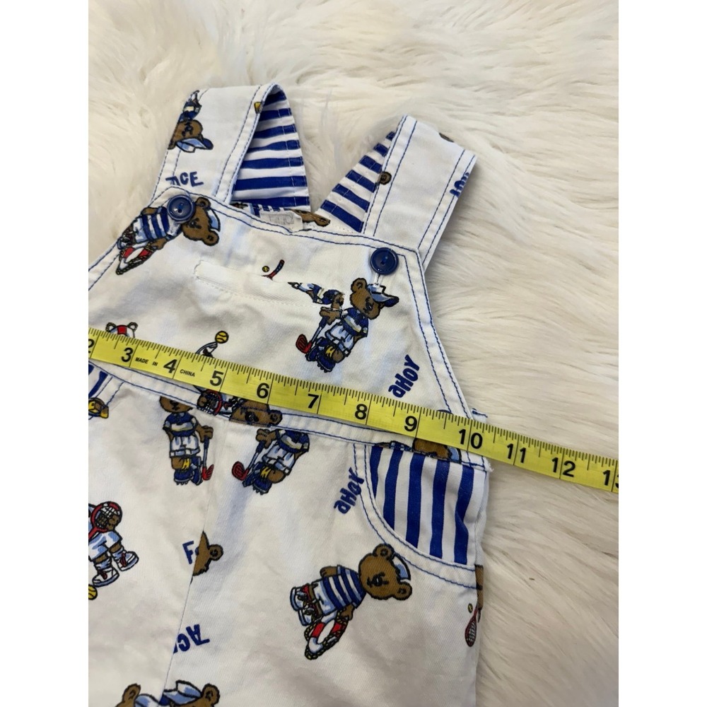 Vintage teddy bear sailor sports overall 12m - Picture 6 of 6
